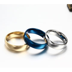 Classic Polished Gold Ring