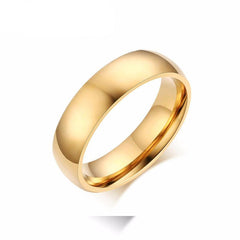 Classic Polished Gold Ring