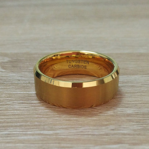 Carbide Fashioned Gold Ring