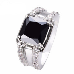 Fashioned Geometric Black Ring