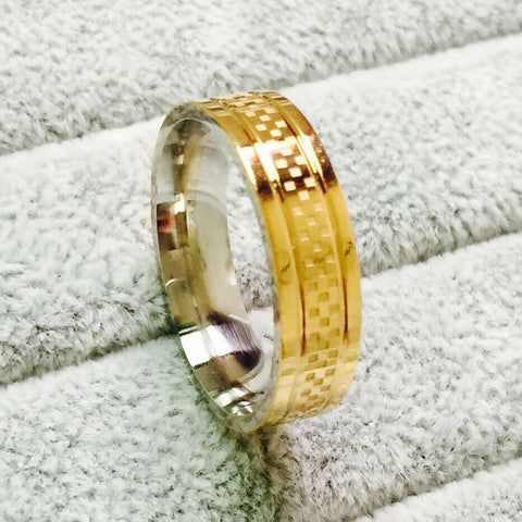 Simple Gold Men's Ring