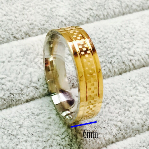 Simple Gold Men's Ring