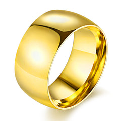 Smooth Fashioned Gold Ring