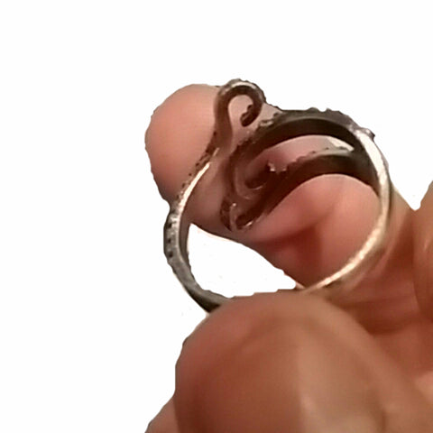 Octopus Tentacle Adjustable Ring