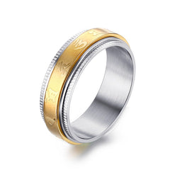 Gold Rotating Blessed Ring