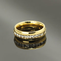 Crystallized Golden Ring