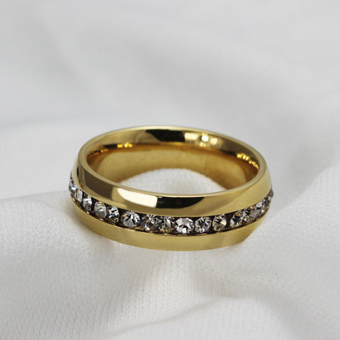 Crystallized Golden Ring
