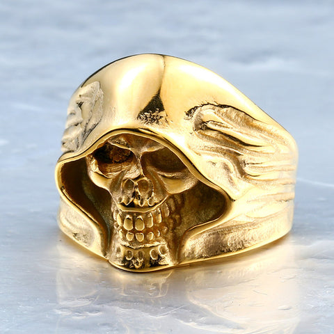 Hell Death Skull Ring