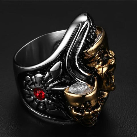 Joker Design Punk Ring