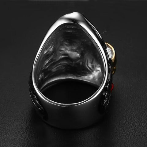 Joker Design Punk Ring
